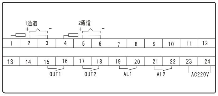 PT100两路温控器